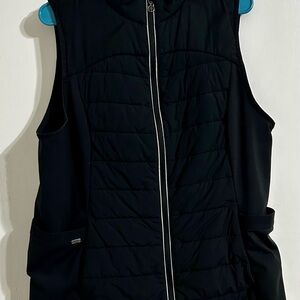 Women's Black Healing Hands Scrub Vest